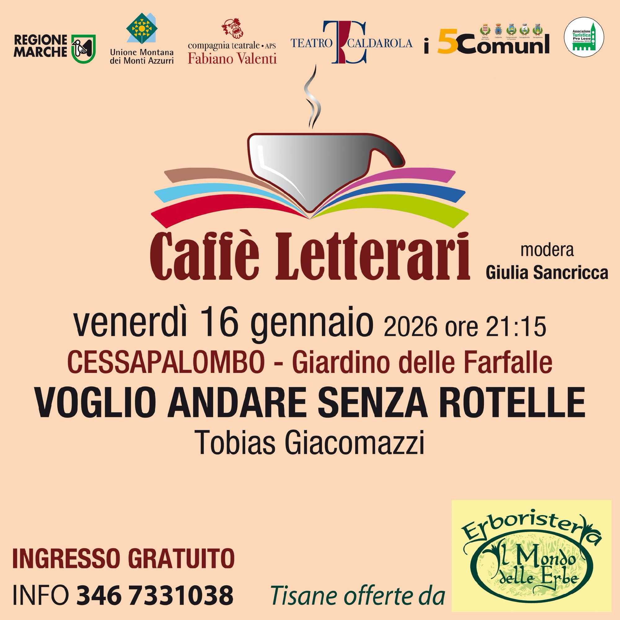 Tobias Giacomazzi presenta "Voglio andare senza rotelle"