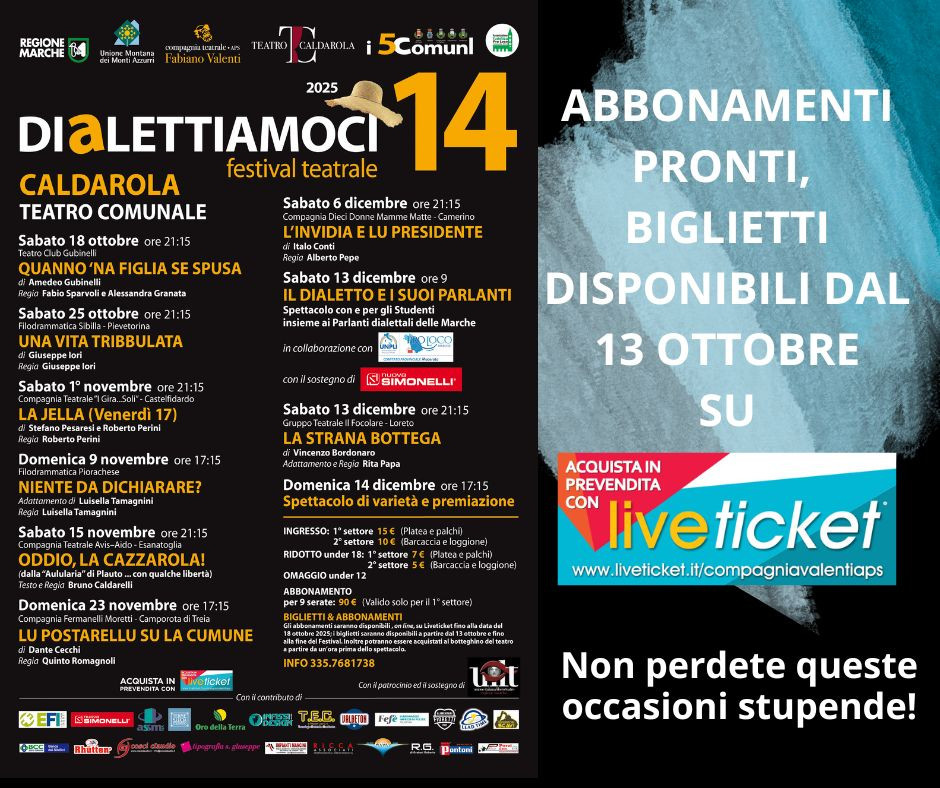 Dialettiamoci, al via la campagna abbonamenti