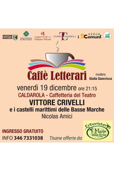 Nicolas Amici presenta Vittore Crivelli e i castelli marittimi delle Basse Marche