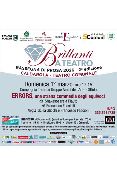 Errors - Una strana commedia degli equivoci